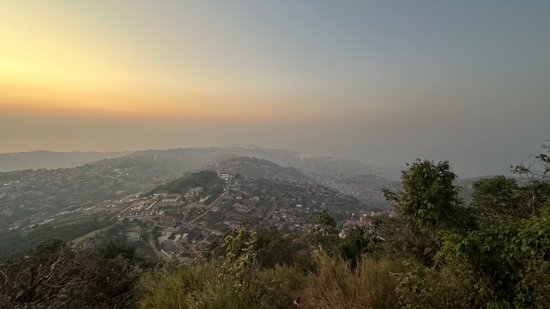 Freetown sunset