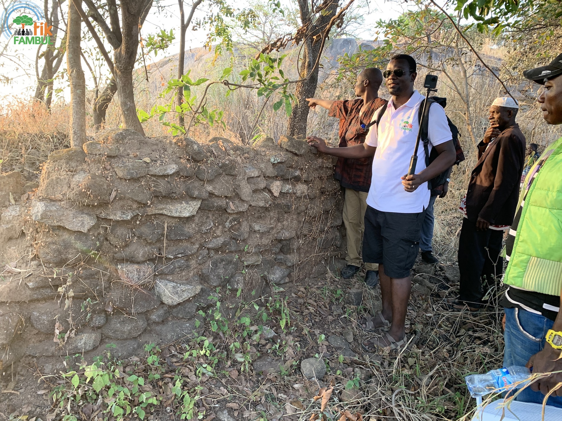 Historical site tour